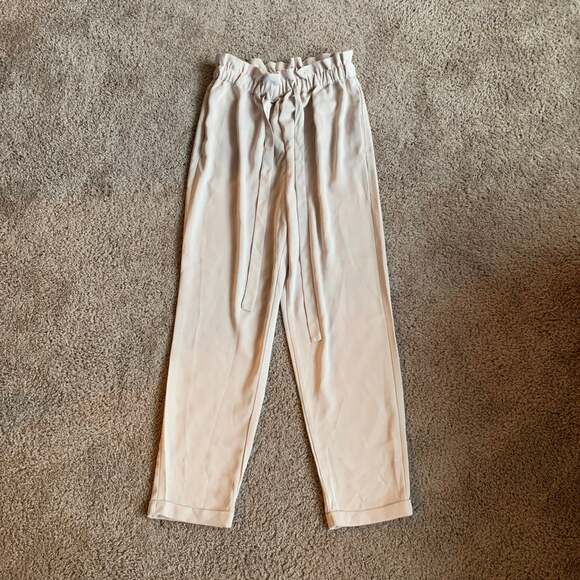 Cute Beige Light Summer Pant - Picture 1 of 8